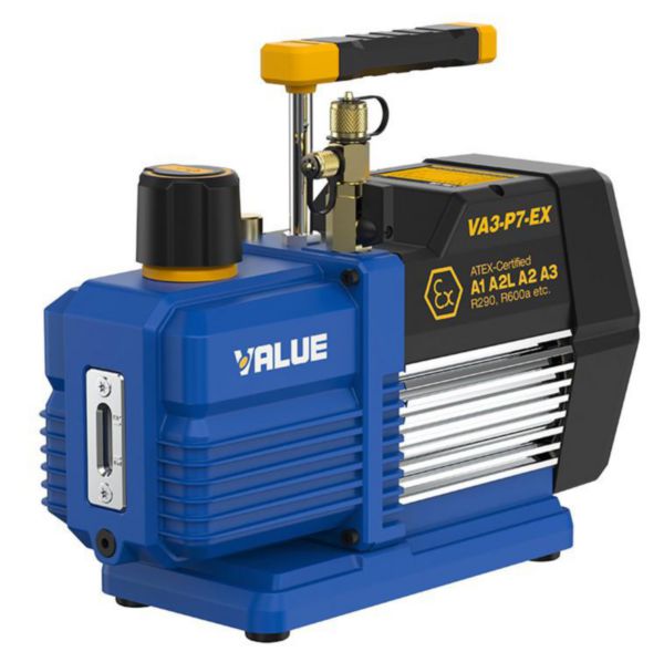 Pompe à vide 198 L/min 3/4 HP INVERTER pour réfrigérant A1, A2, A2L et A3 - ATEX Réf. TF-VAP7-EX