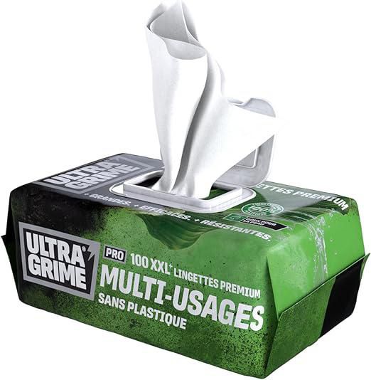 Image principale de Lingettes UltraGrime Pro XXL Biodégradable x 100 Réf. FR5940