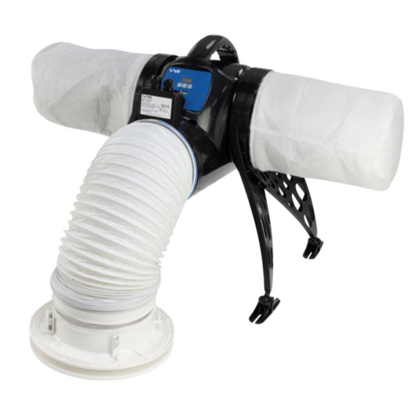 Caisson insufflation LOFTY - Traitement de l'humidité - 4 vitesses prédéfinies ou manuellement de 68 à 176 m3/h  Réf. 1301.0001