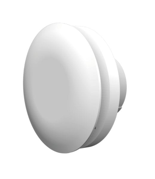Extracteur KIBO H SDB/WC - Ø100 - Extraction continue - Pose mur, plafond - Vitesse réglable de 18 à 86 m3/h Réf. 1302.0023