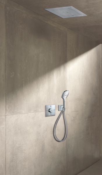 Pack de douche à encastrer mitigeur thermostatique RAINDANCE AIR 400 Chrome réf. 88002177
