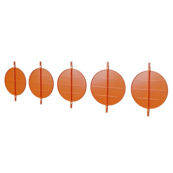 Image principale de Lot de 5 volets de réglage de débit d'air Ø 200 mm réf: VRD5S