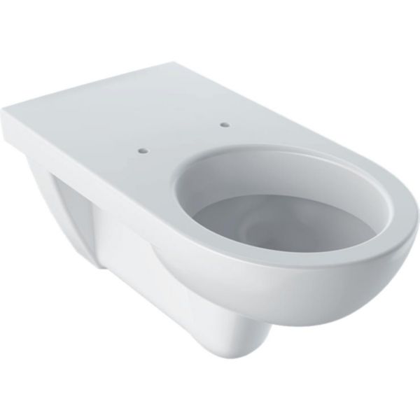 Cuvette WC suspendu rallongée BASTIA 70cm, Blanc Réf. 501.044.00.2