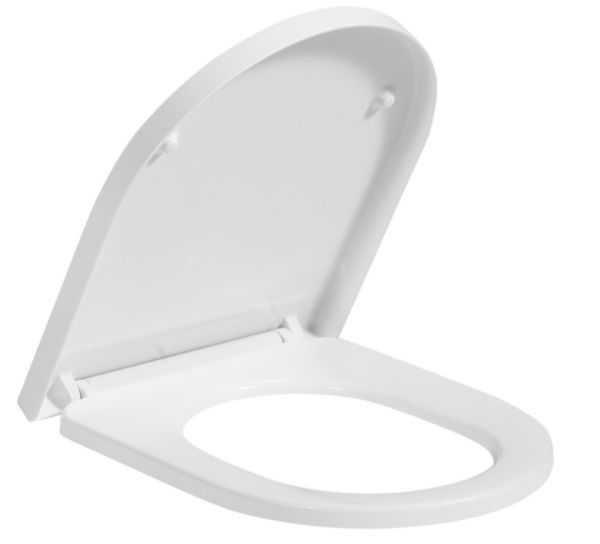Abattant slim Alterna recouvrant avec frein de chute déclipsable pour cuvette DAILY'O 2