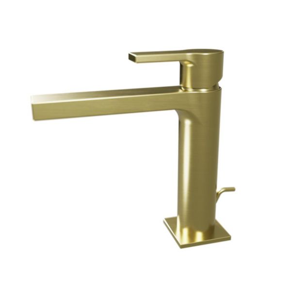 Image principale de Mitigeur lavabo OMEGA Taille M avec vidage Or brossé Réf. OG22396P