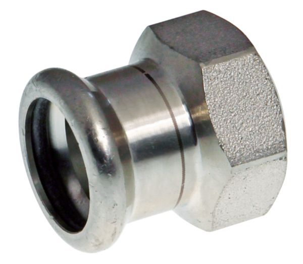 Raccord droit FF 42xRp1 1/2" réf : 123460461