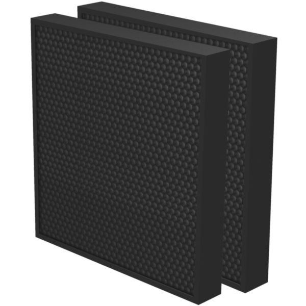 Filtre pour purificateur d'air anti-odeur 100% Charbon Rectangle 2U Réf. 9436802