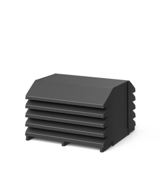 Caisson esthétique et acoustique pour unité extérieure taille W5 réf : 075444