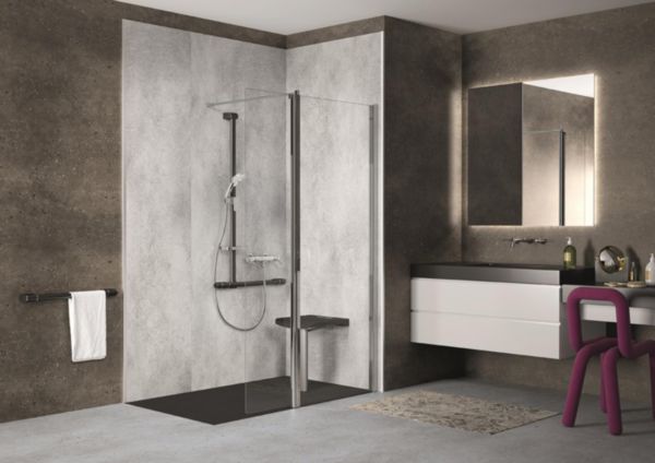 Main courante T&L Onyx2 - 1200x600mm - Black Edition Réf.12805BLK-LS