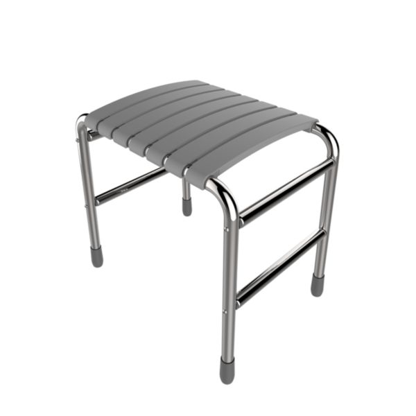 Tabouret Bama Gris Réf.02307GR-LS
