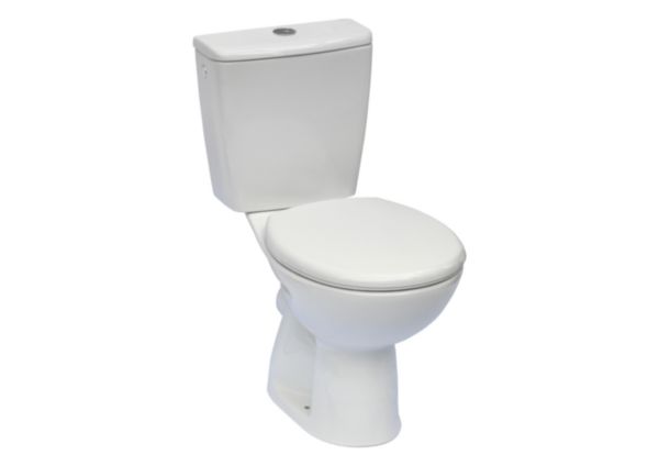 Cuvette au sol POLO+ sortie horizontale blanc Réf. A34PV04000