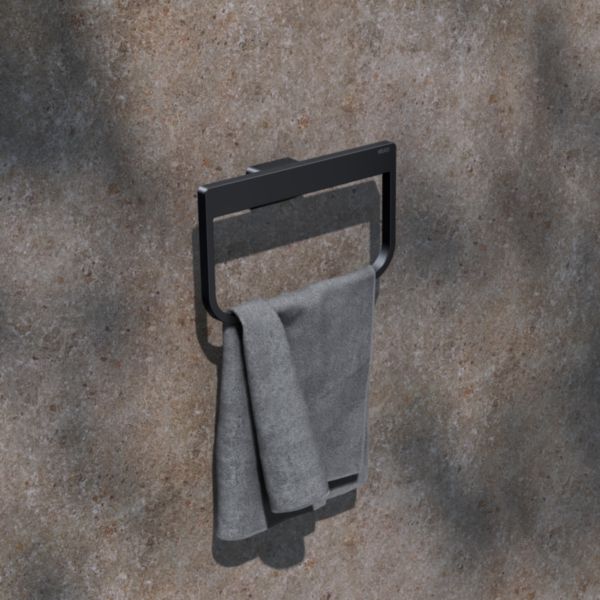 Porte-serviettes Noir mat Réf. 14621370000