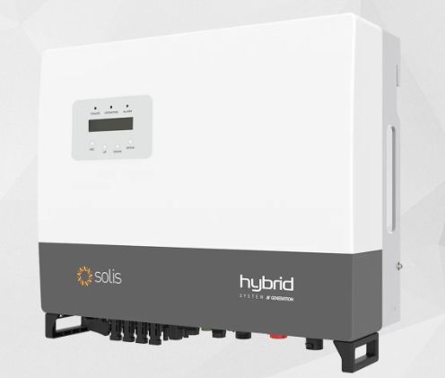 Onduleur hybride SOLIS 10kW triphase 5G RHI-3P10K-HVES-5GDC BE 2 MPPT / sortie 10000 VA / 16.7A garantie 5 ans Réf. AR03536