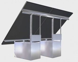 GSE GROUND SYSTEM 1X8_profiles schletter Réf. AR04916