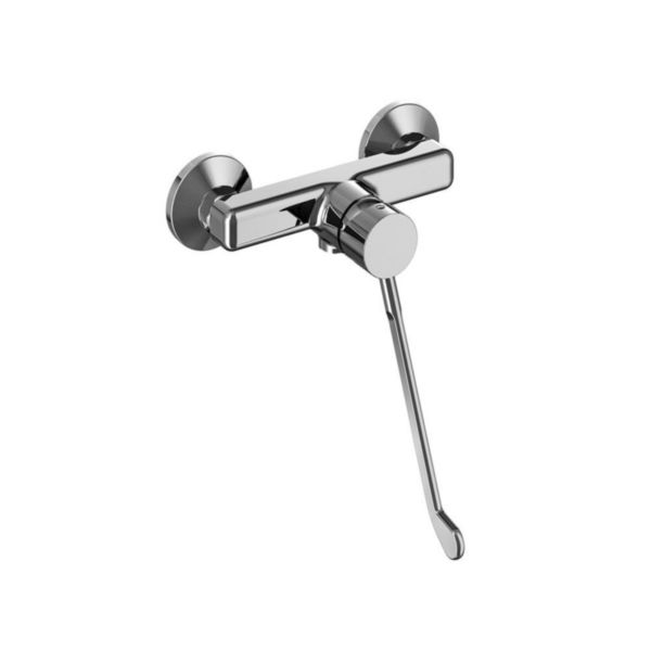 Mitigeur douche CLINIC avec poignée longue 17 cm laiton Chromé réf. PC40151