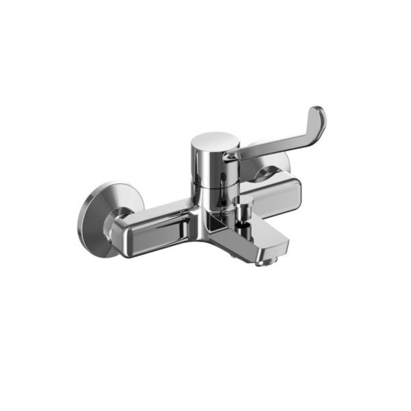 Mitigeur bain-douche CLINIC avec poignée longue 16 cm laiton Chromé réf. PC10751