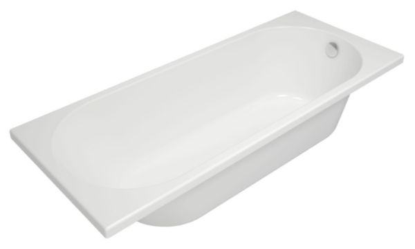 Baignoire rectangulaire acrylique ALTERNA VERSEAU 70x140 cm blanc