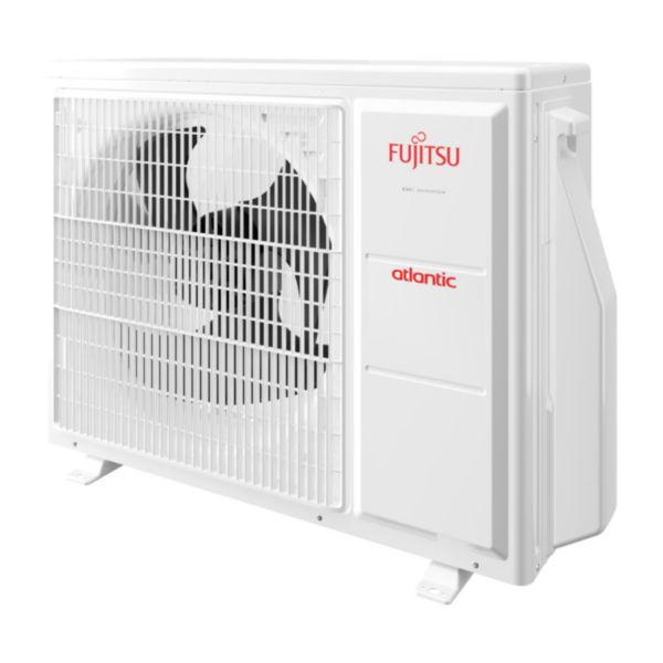 Ensemble pompe à chaleur air/eau split inverter moyenne température (55DC) chauffage et eau chaude sanitaire Extensa S 6 kW R32 Réf. 520572