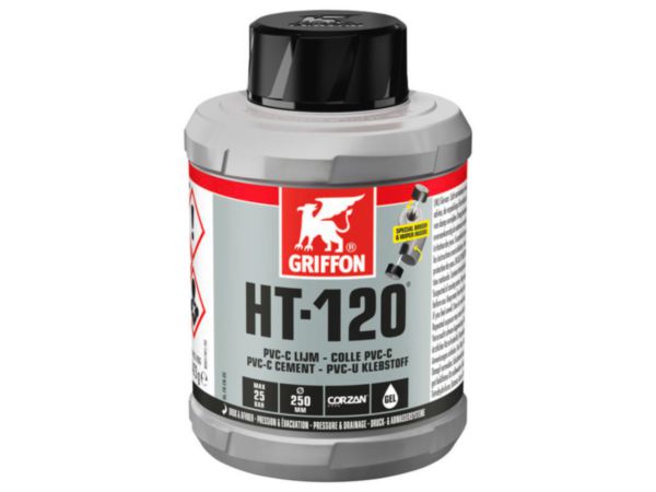 Colle en gel pour PVC-C HT-120 500ml Réf. 6114070