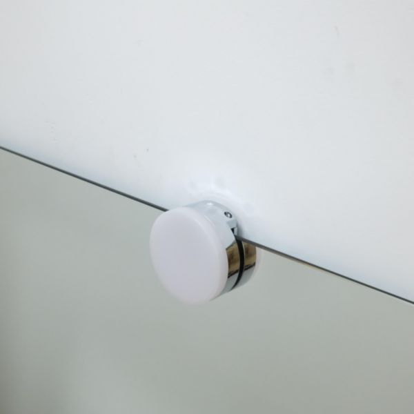 Spot LED cercle Alterna chromé