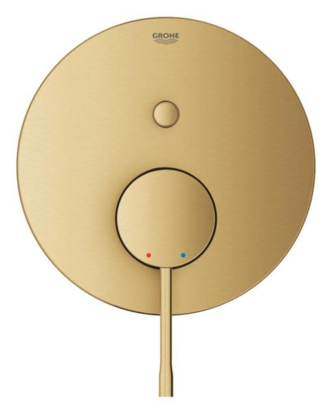 Façade mitigeur bain/douche à encastrer 2 sorties avec inverseur Essence Cool Sunrise brossé Réf. 24167GN1