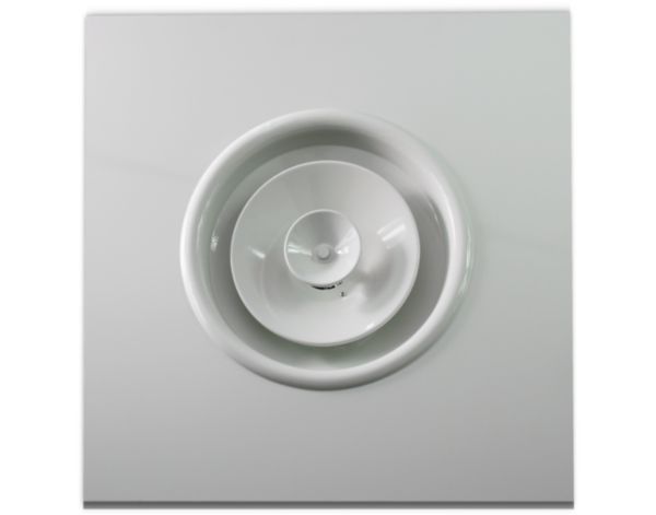 Diffuseur Circulaire pour faux Plafond 600x600 mm - Ø250 mm Réf. DC-FP-250