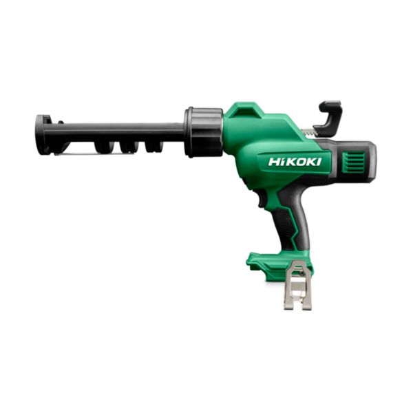 Pistolet à mastic 18V Li-ion sans batt/ni charg. - Commutateur à déclanchement variable, vit. Maxi 0-14mm/s, force de poussée maxi 3000N, taille support cartouche 600ml - tige-support de 340ml, crochet et lunette de sécurité - en carton Réf. AC18DAW5Z