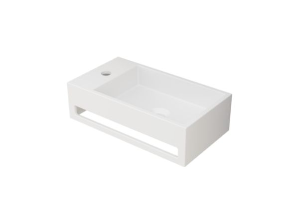 Lave mains porte serviette MEZZO ALTERNA