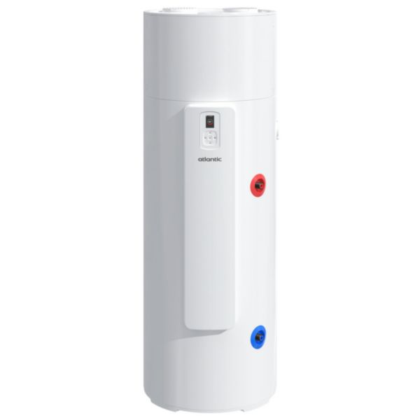 Chauffe-eau thermodynamique Discover vertical sur socle 240L, fluide frigo propane Réf. 286058