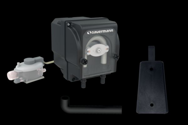 Pompe péristaltique Si-52 débit max 6 l/h hauteur de refoulement 12 m 230V 50Hz activation par détection à flotteur Réf. SI52CE01UN23