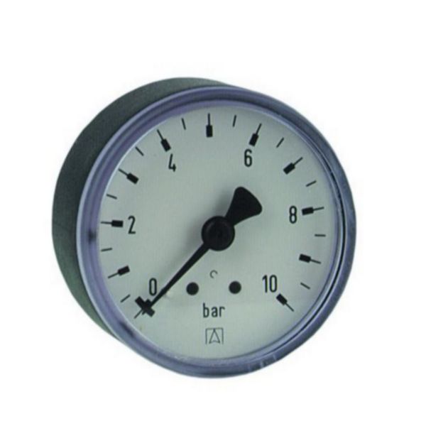Manomètre ABS Ø50 AX 1/4" 0-10bar Réf. 63128