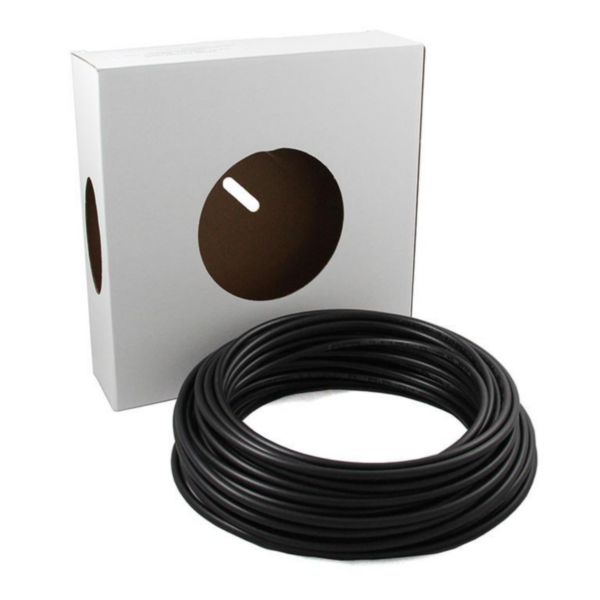 Tube 6/8 noir Lg 10 M Réf. P0014892