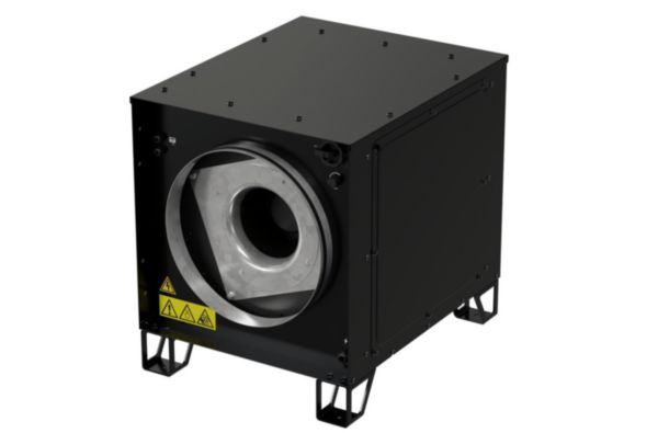 Caisson d'extraction modulaire ultra silencieux Ø400 Critair Flexi 2000 ISO Réf. 512676