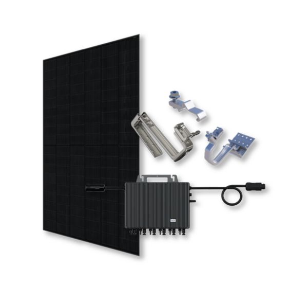 Kit complet panneau photovoltaique amerisolar 500 tsun 3kwc monophase esdec tuile Réf. AR05657