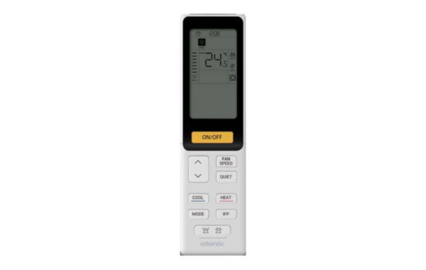 Télécommande infra-rouge compacte pour unité intérieure VRF R32 - GENESIS - pour 1 unité intérieure pilotée - Fonctions principales facilement accessibles - Ecran rétro-éclairé réf : 876628