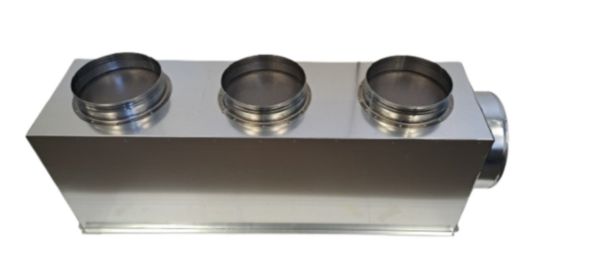 Plenum de soufflage AD50 1Ø250-3Ø200 Altech