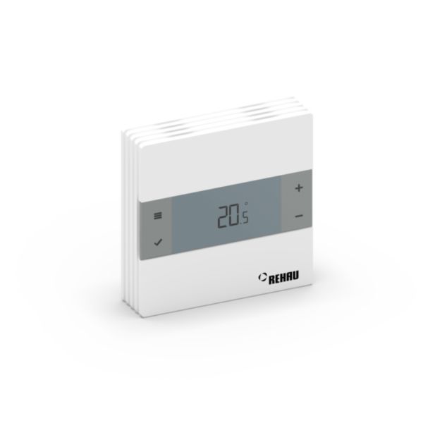 Thermostat d'ambiance NEA H 230 V blanc pour plancher chauffant Réf. 14601011001
