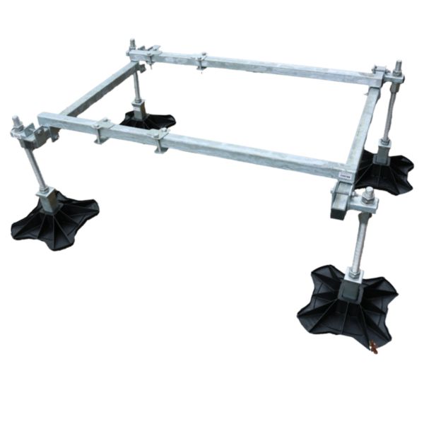 Kit d'extension pour Multi Frame profond L1000xL1500xH330-610mm, 2 pieds, 2 barres d'extrémité, 2 barres transversales, 2 kits de serrage, 2 connecteurs Réf. BN9741
