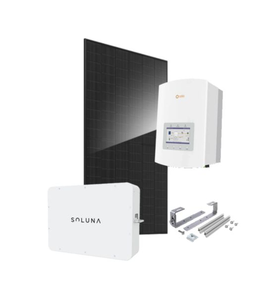 Kit complet Ja Solar 500 3Kwc monophasé Esdec Ardoise avec stockage Réf. AR06045