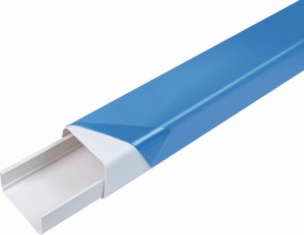 Goulotte 140 X 90 mm 2 mètres couleur blanc ref. 1412BCF-W réf : 1412BCF-W