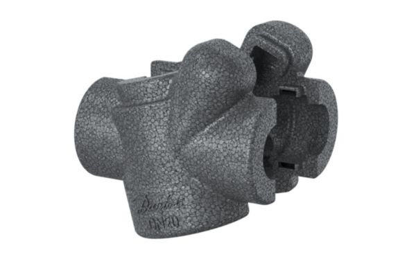Coquille isolante en EPP pour vanne Danfoss AB-QM 4.0 DN32 réf : 003Z7813