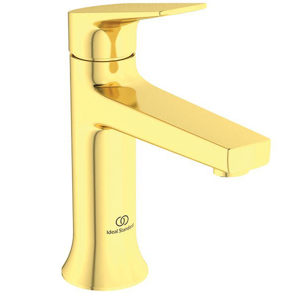 Mitigeur lavabo DOLCE VITA sans vidage or brossé Réf. BD654A2