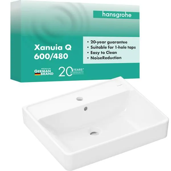 VASQUE A POSER Q60X48 BLC CERAMIQUE 60133450