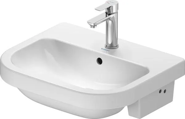 LAVABO D-CODE SEMI-ENC.55CM BLANC 24035500002