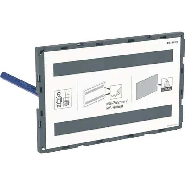 PLAQUE FERMETURE GEBERIT OMEGA 115.087.00.1
