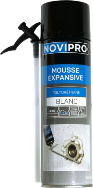 Mousse expansive Novipro 500ml polyuréthane