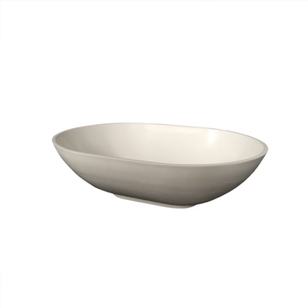 Vasque ovale SANDOA 47 cm finition mat sans trop plein Réf. NS-2409