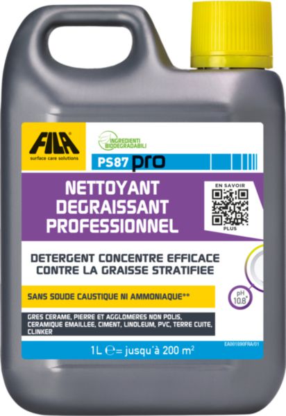 Nettoyage dégraissant professionnel PS 87 Pro 1 L 53100012FRA