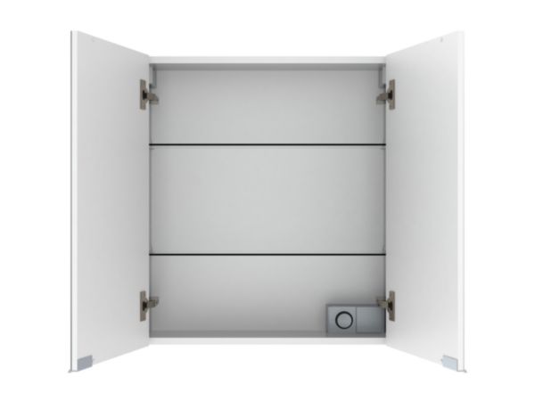 Armoire de toilette Alterna Bruges 60cm 2 portes