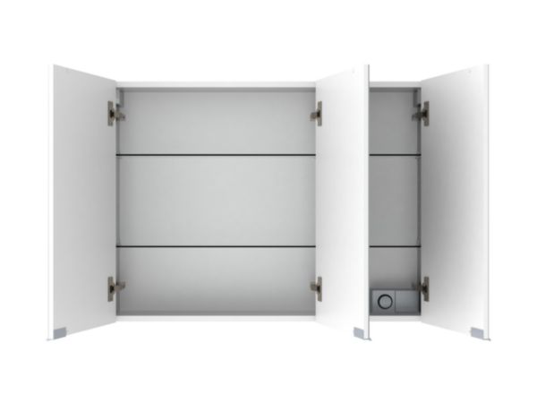 Armoire de toilette Alterna Bruges 90cm 3 portes